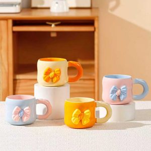 Mıknatıslı Kurdale Detaylı Kupa Bardak Kapıda Ödeme