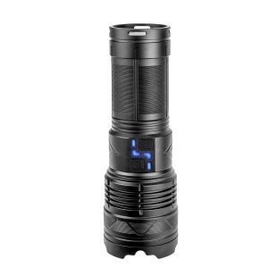 PeakStar PS-1998 Ultra Parlak Su Geçirmez Zoomlu Güçlü 200w 30000 Lümen Şarjlı Bekçi Avcı Kamp El Feneri Kapıda Ödeme