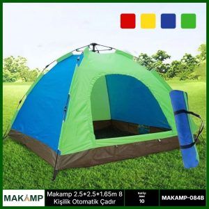 Makamp 8 kişilik otomatik kurulumlu Çadır Kapıda Ödeme