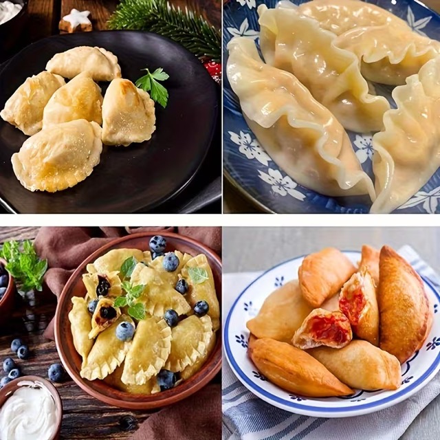 Pratik Hamur Kapatma Aparatı – Çiğ Börek, Mantı ve Poğaça Kalıbı (7.5 cm) Kapıda Ödeme - Görsel 4