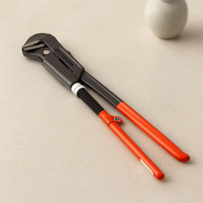 1.5" Maşalı Çelik Boru Anahtarı - Kaymaz Sap