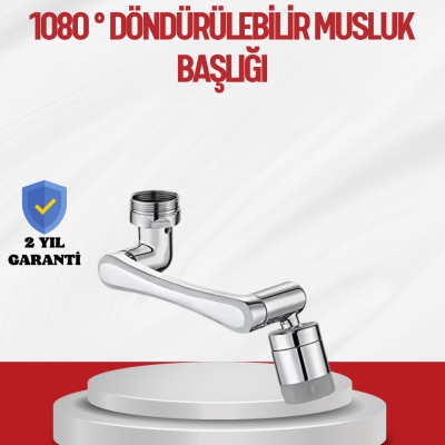 1080° Çok Yönlü Musluk Aparatı Püskürtme ve Köpük Akışlı