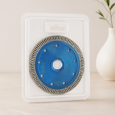 115x22.2 mm Elmas Mermer Kesici Disk İnce Turbo 1.2 mm