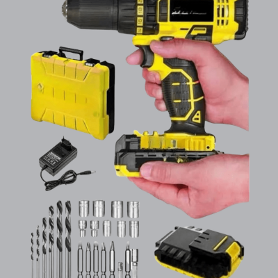 Ergonomik Tasarımlı 12V Matkap | 2 Vitesli, LED Aydınlatmalı ve Dayanıklı