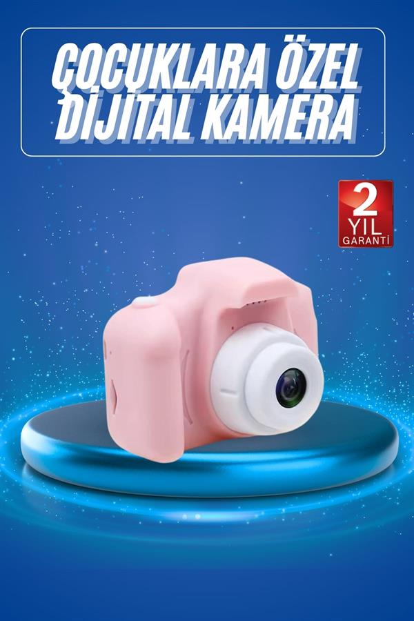 2.0 Inç Ekran Mini 1080p Hd Çocuk Kamera Dijital Fotoğraf Makinesi