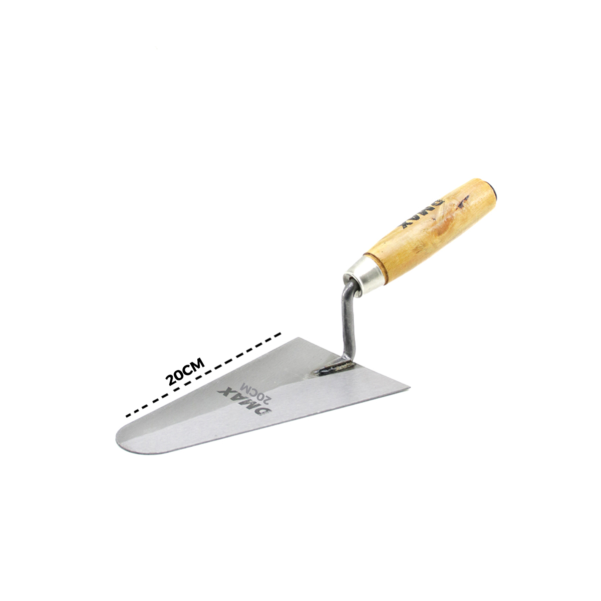 20 cm Ahşap Saplı Çelik Sıva Mala