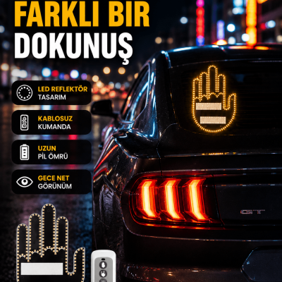 2025 Orijinal LED El Park Uyarı Sistemi Uzaktan Kumandalı