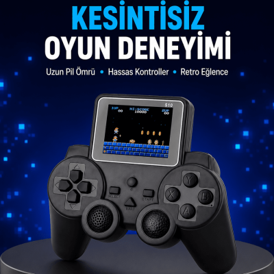 2025 S10 Gamepad 520 Klasik Retro Oyunlu TV Bağlantılı A Kalite Orijinal Yeni Nesil