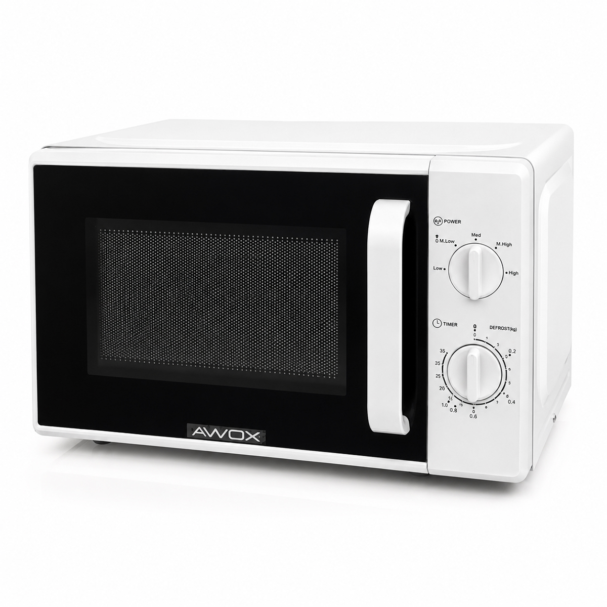 20L 700W Mikrodalga Fırın - 5 Güç Kademesi, Buz Çözme, Beyaz