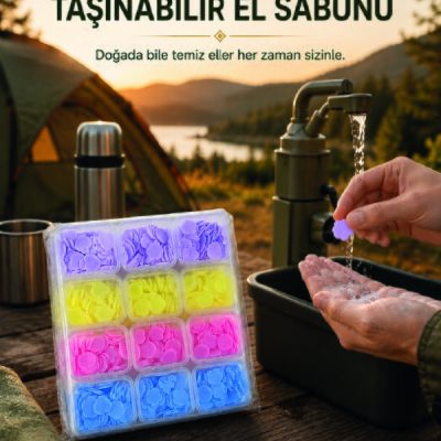 24 Adet Yaprak Sabun ile Günlük Hijyen