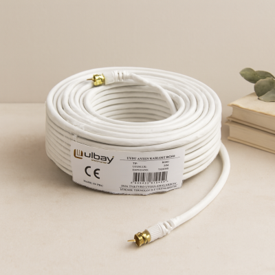 25 m RG6U Uydu Anten Kablosu