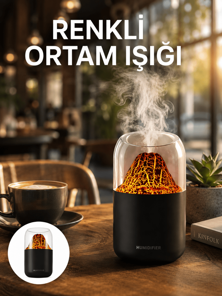280 ml Kapasiteli Aromaterapi Cihazı Yeni Nesil