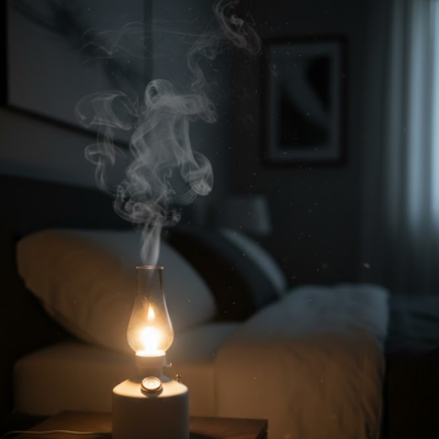 280 ml Retro Tasarım LED Işıklı USB Nemlendirici Aroma Difüzör