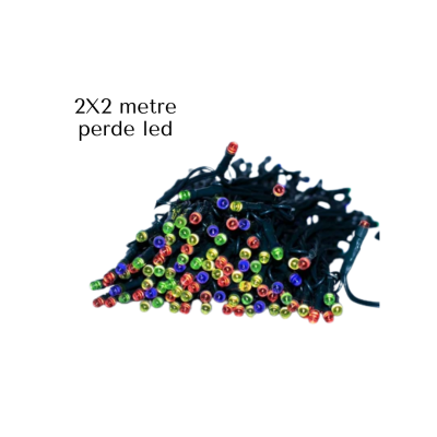 2x2 Metre Perde LED Işık