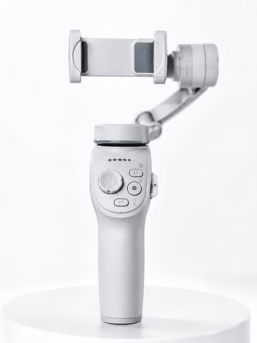 Profesyonel Telefon Gimbal Stabilizer 3 Eksen Sabitleme Çoklu Çekim Modları Uzun Pil Ömürlü Taşınabilir Tasarım