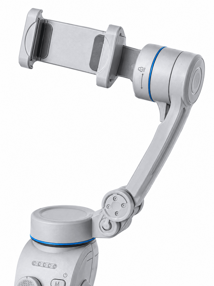 Profesyonel Telefon Gimbal Stabilizer 3 Eksen Sabitleme Çoklu Çekim Modları Uzun Pil Ömürlü Taşınabilir Tasarım