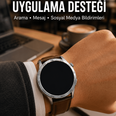 3 Kordonlu Bluetooth Görüşme Özellikli Akıllı Saat Seti
