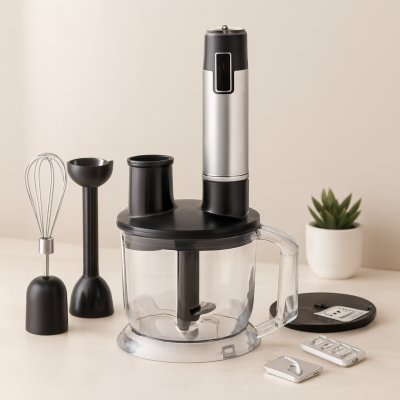 300W Çok Fonksiyonlu Multi Blender Seti - 2L Hazne