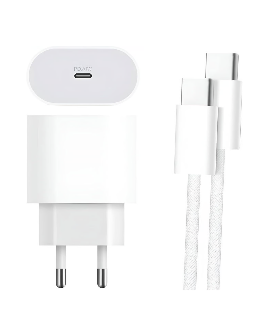 Yüksek Güçlü 35W Type-C Hızlı Şarj Adaptör Seti