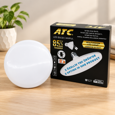 36 W 3 Özellikli Ufo LED Ampul