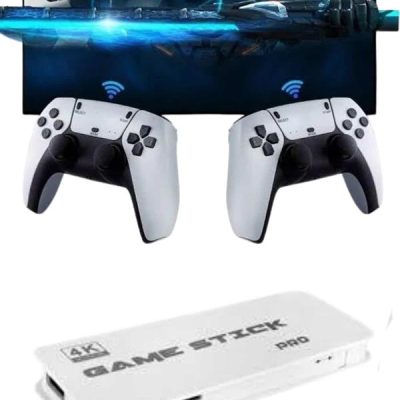 3D 4K HD 2.4G Game Stick 4K Ultra Hd Oyun Konsolu Çift Kollu