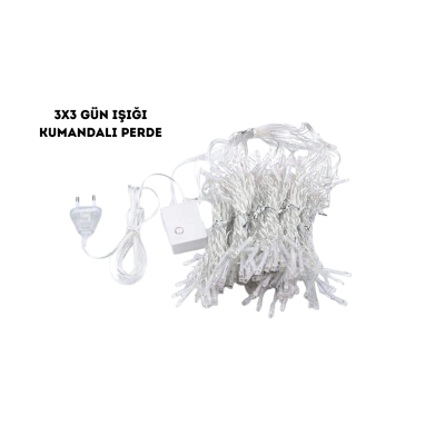 3X3 GÜNIŞIĞI KUMANDALI PERDE