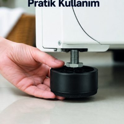 4 Adet Titreşim Önleyici Çamaşır Makinesi Ayak Pedi
