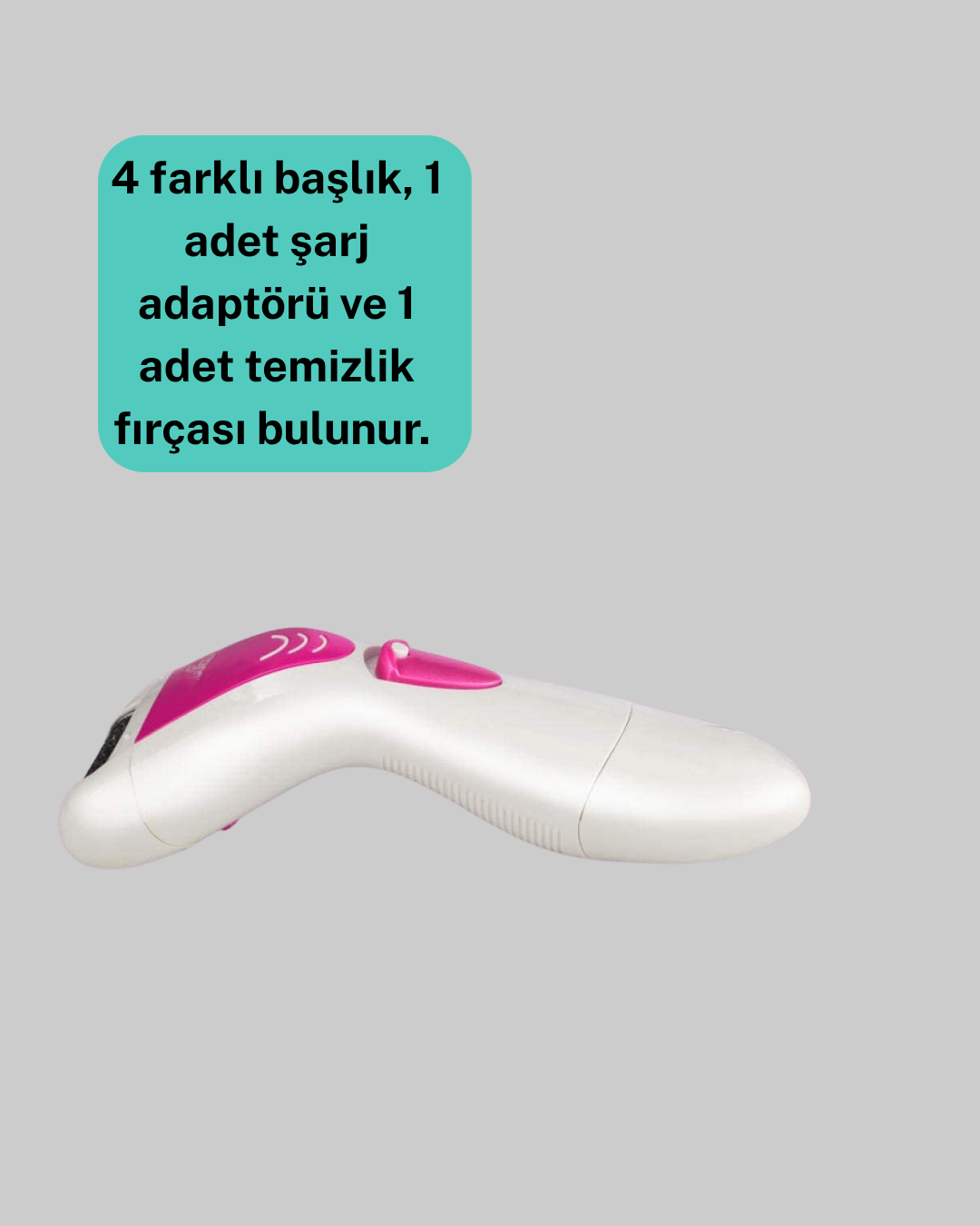 4 Fonksiyonlu Epilasyon ve Tırnak Bakım Makinesi