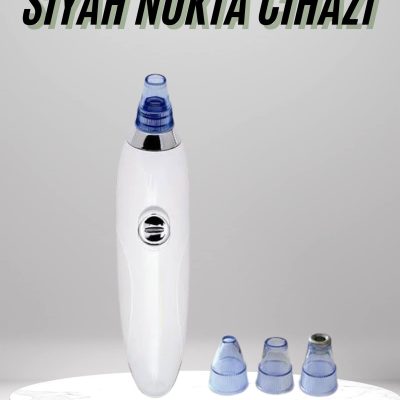 4 Başlıklı Pilli Vakumlu Siyah Nokta Temizleyici Akne Ve Sivilce Önleyici