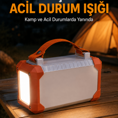 4 Entegre Kablolu 60000 mAh Taşınabilir Powerbank Dijital Ekranlı 22.5W Hızlı Şarj Destekli Çoklu Çıkışlı