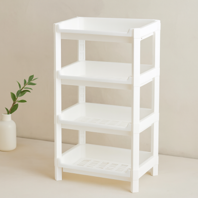 4 Katlı Sepet Organizer Raf Düzenleyici (510x205x685 mm)