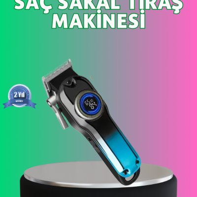 4 Limit Tarağı ve Ayarlanabilir Kesim Uzunluğu Saç Makinesi