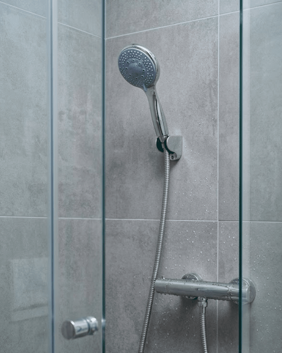 4 Modlu El Duşu Başlığı Spiral Hortumlu Duş Seti Banyo Aksesuarı