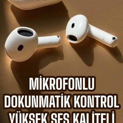 4.Nesil Kaliteli TWS Android ve İOS Uyumlu Mikrofonlu Kulaklık