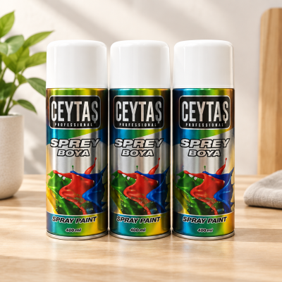 400 ml Beyaz Sprey Boya ( 1 Adet)