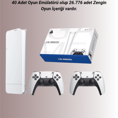 4K Destekli Bluetooth Retro Oyun Konsolu – M15 Modeli