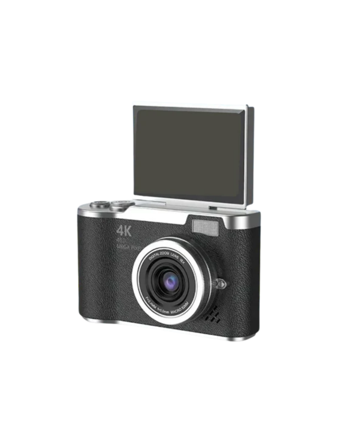 48 MP 4K Dijital Kamera 8X Zoom ve 180 Derece Ekran Yeni Başlayanlar İçin Uygun