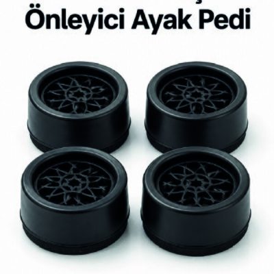 4'lü Set Çamaşır Makinesi Titreşim Önleyici Ped