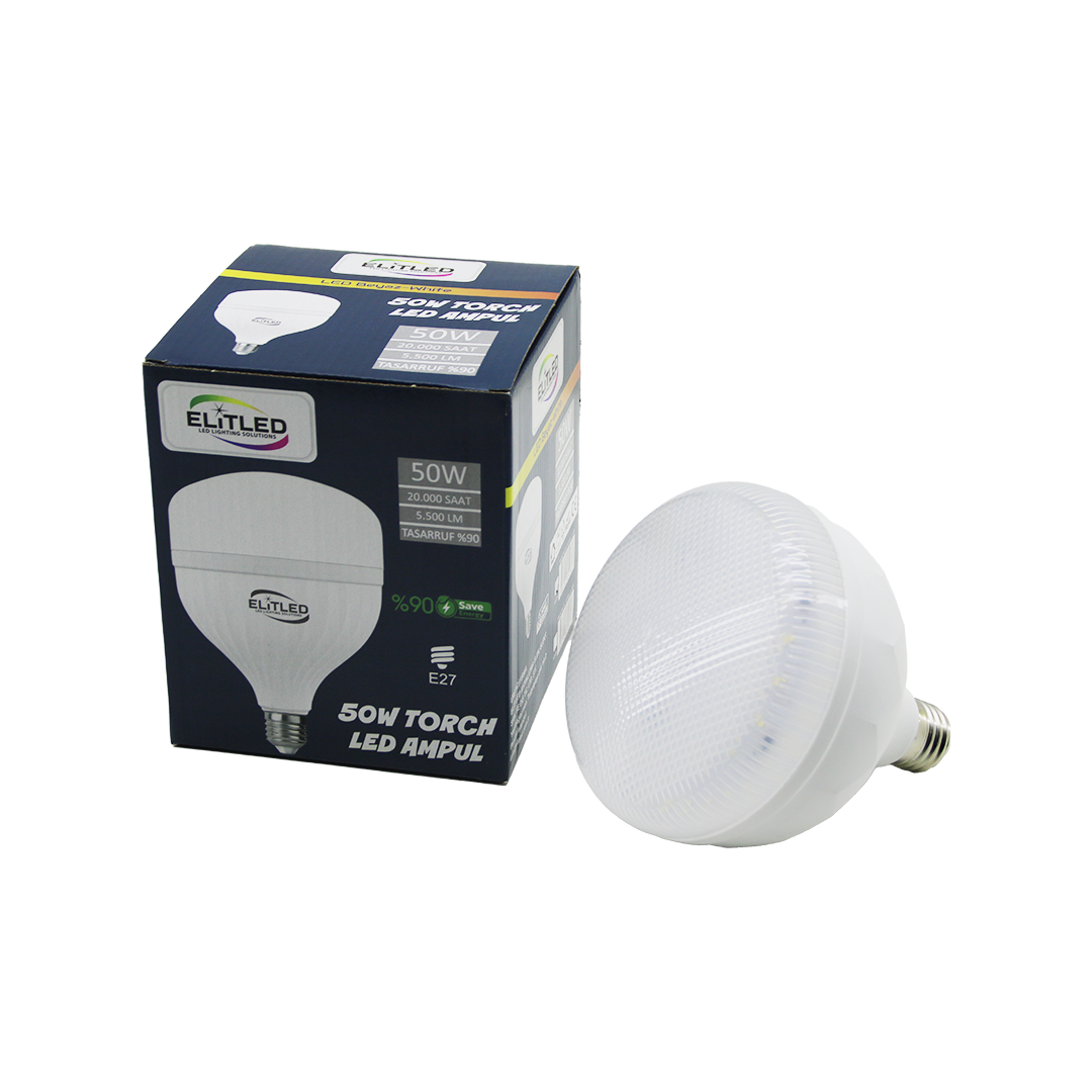 50W E27 LED Ampul 6400K 5500 lm