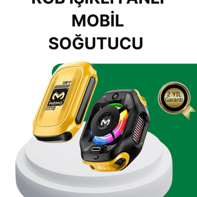 7 Kanatlı Vortex Fanlı Akıllı Telefon Soğutma Aparatı