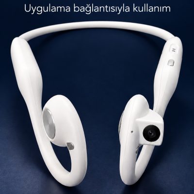Açık Kulak Tasarımlı Kablosuz Kulaklık Dahili Kameralı