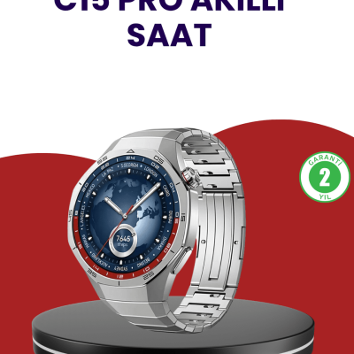 Adım Sayar ve Uyku Takip Özellikli Akıllı Saat