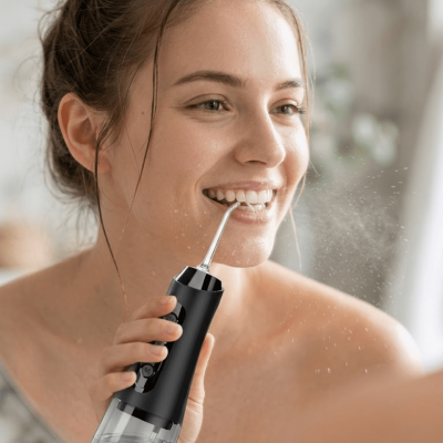 Ağız Duşu Cihazı 4 Modlu 5 Başlıklı Şarjlı Oral Temizlik Makinesi