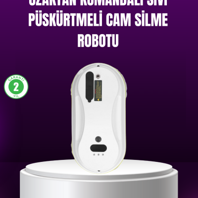 AI Akıllı Rotalı Otomatik Cam Temizleme Robotu