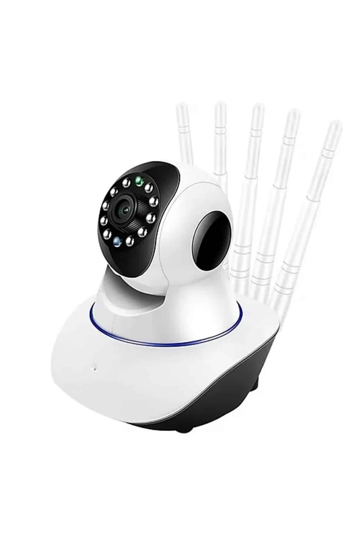 Akıllı Gece Görüşlü Sensörlü Wifi Kamera Telefondan Takip Edilebilir