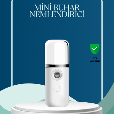 Akıllı Pro Teknolojili Şarjlı Nemlendirici – Portatif Cilt ve Hava Nemlendirici Cihaz