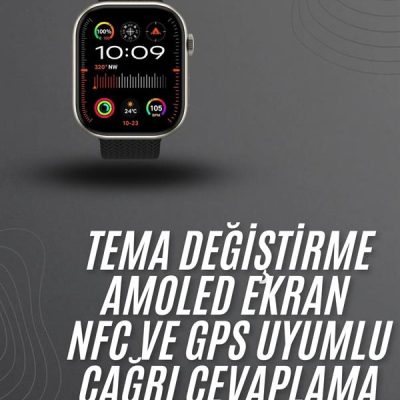 Akıllı saat 2.02 inch Nabız Ölçer Arama Konuşma Müzik Dinleme