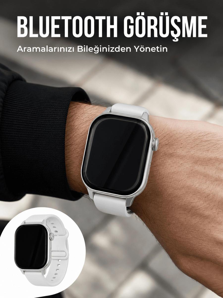 Akıllı Saat AMOLED Ekranlı Sağlık ve Spor Takip Özellikli