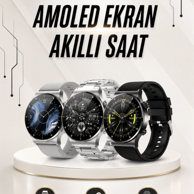 Akıllı Saat Arama Cevaplama Müzik Dinleme GPS Takibi
