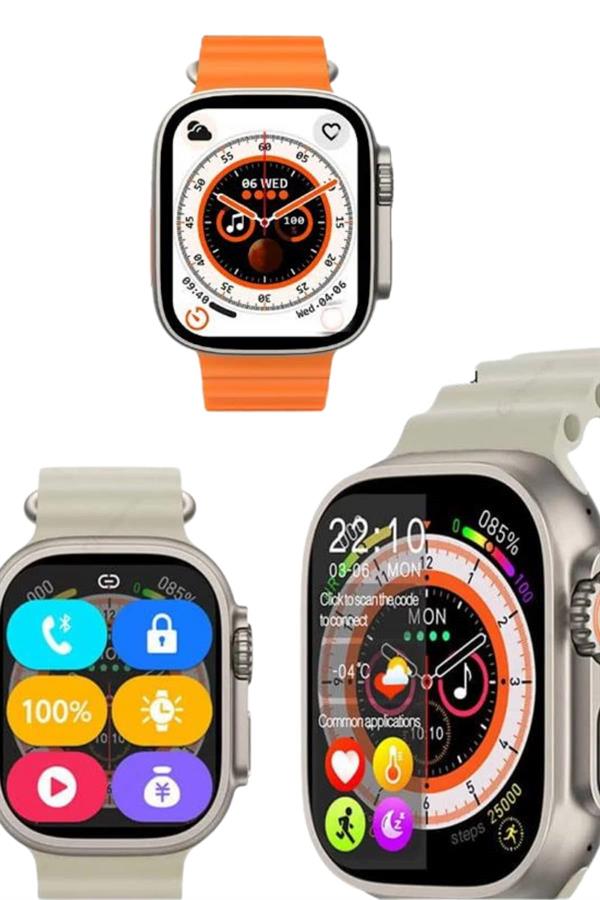 Akıllı Saat GPS Özelliği Bildirim Görme Adımsayar Sesli Görüşme Yapabilen Yeni Nesil